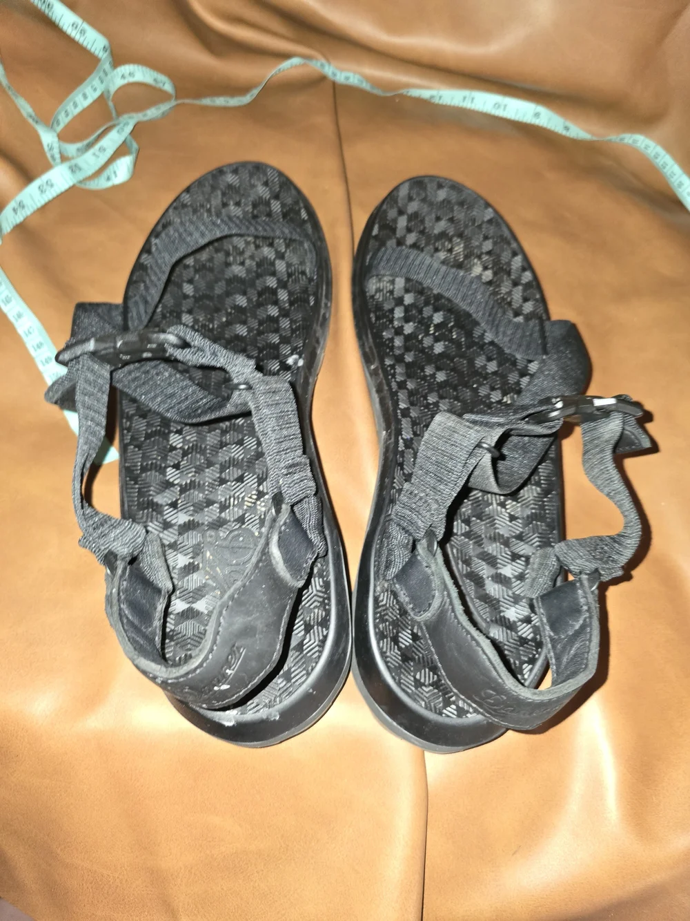 Mens Size 13 Danner Black Strappy Sport Sandals